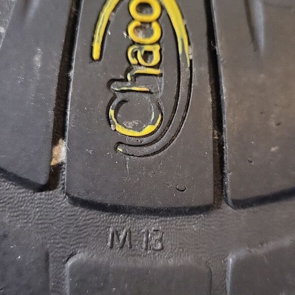 Chaco Men's Sandals Gray Adjustable Ankle Strap Size 13 - Picture 11 of 11